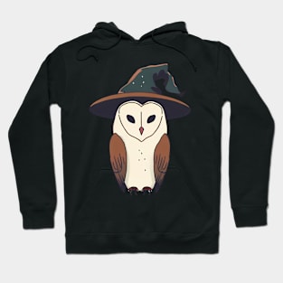 Barn Owl Wizard Hoodie